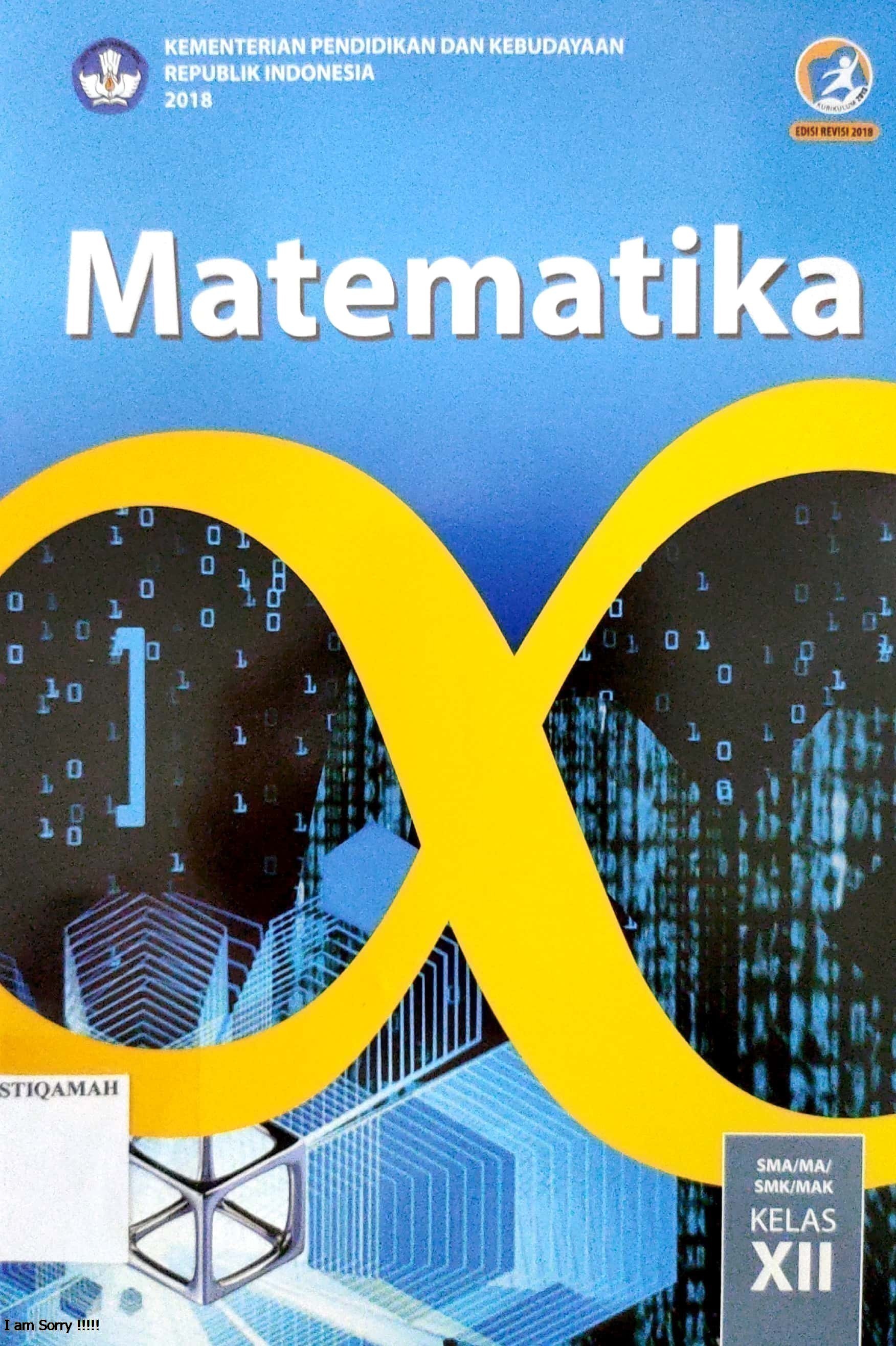 Matematika SMA/MA/SMK/MAK Kelas XII