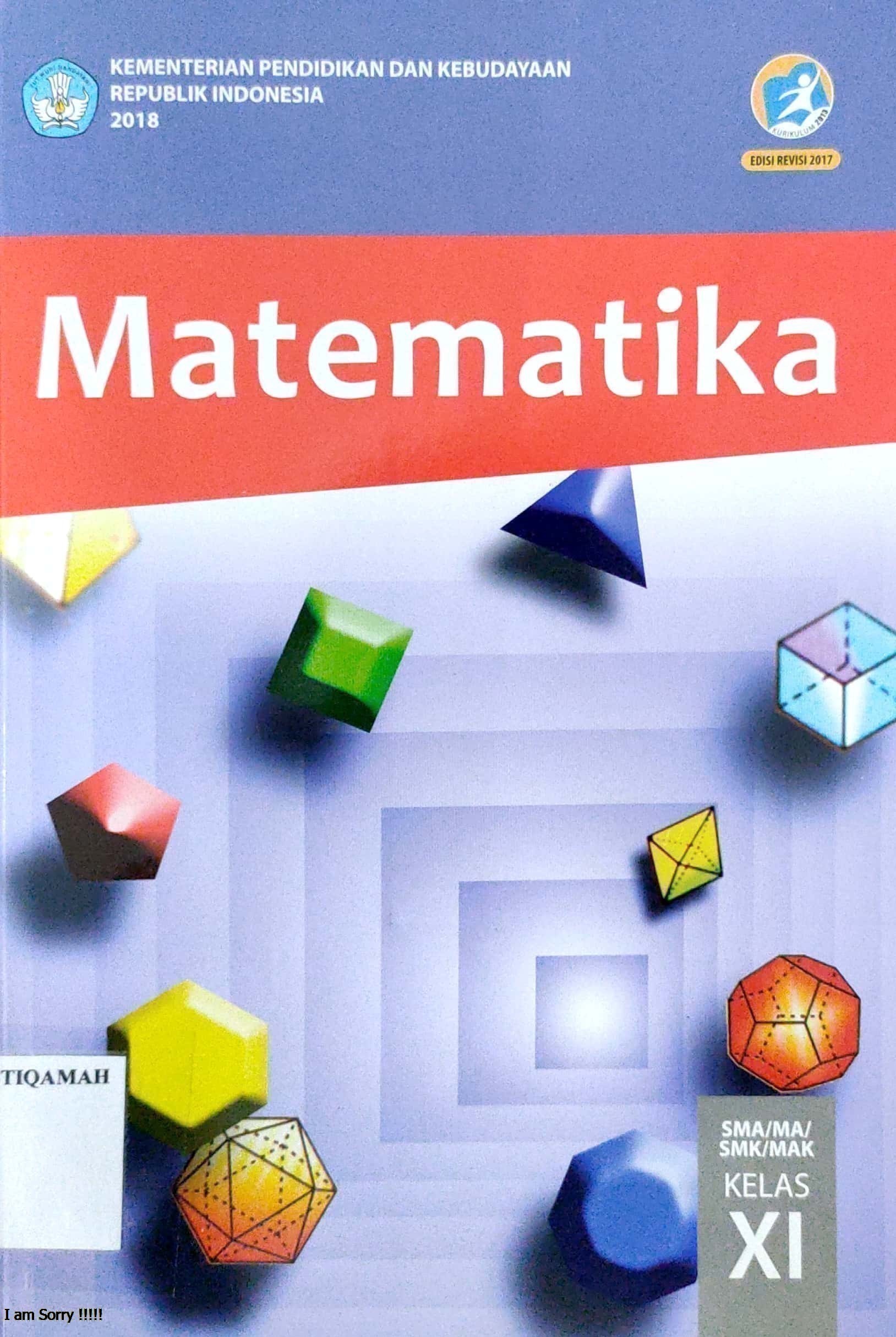 Matematika SMA/MA/SMK/MAK Kelas XI